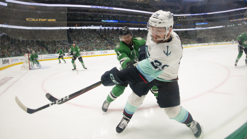 NHL: Stanley Cup Playoffs-Seattle Kraken at Dallas Stars