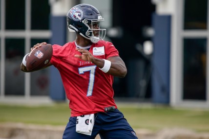 Tennessee Titans QB Malik Willis reportedly might not make the 53-man roster