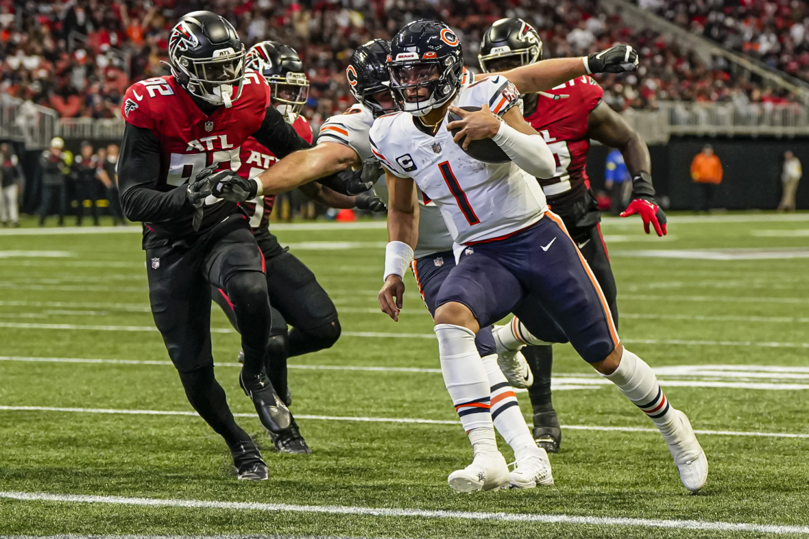 Bears' Justin Fields says he's 'definitely' a top-5 all-time running QB