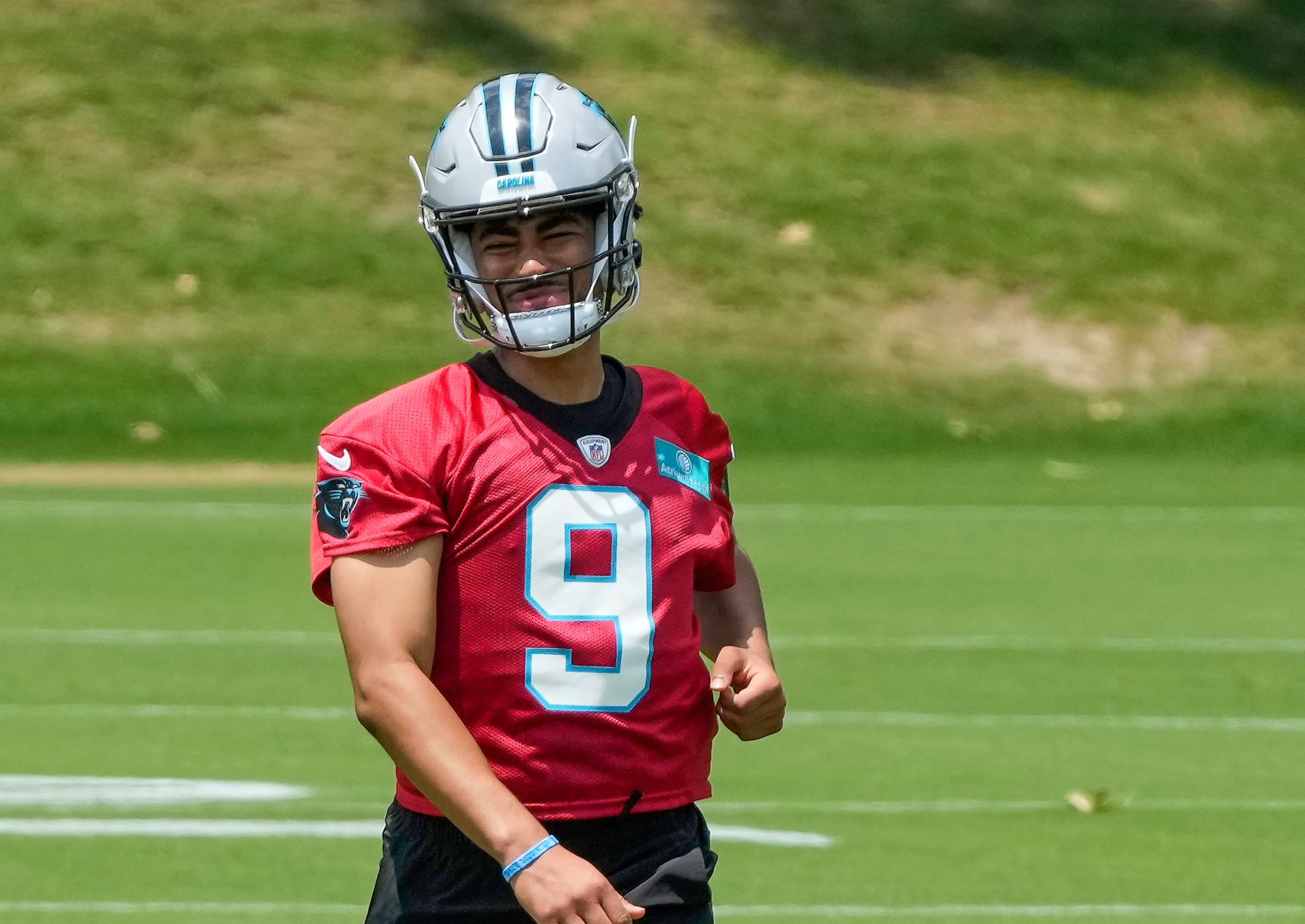 Carolina Panthers Rookie QB Bryce Young Needed Help From His RB