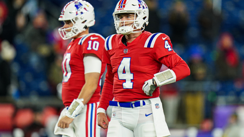 bailey zappe, mac jones, new england patriots qb situation