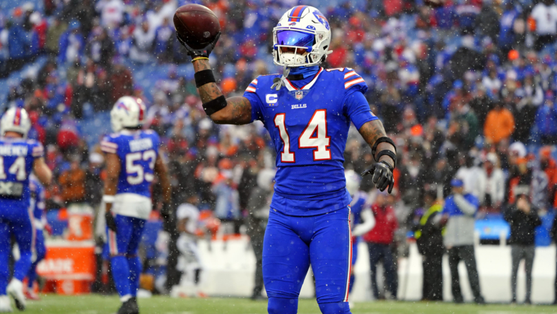 buffalo bills depth chart; stefon diggs