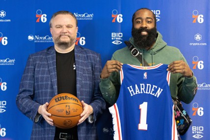 James Harden, Daryl Morey