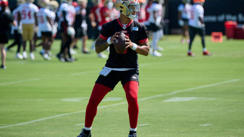 san francisco 49ers' trey lance