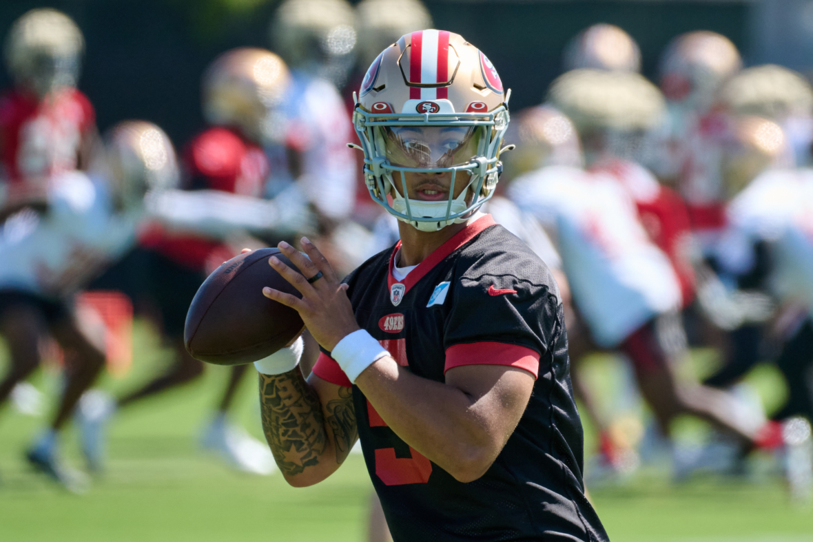 Trey Lance struggling with spot on San Francisco 49ers’ roster on the line