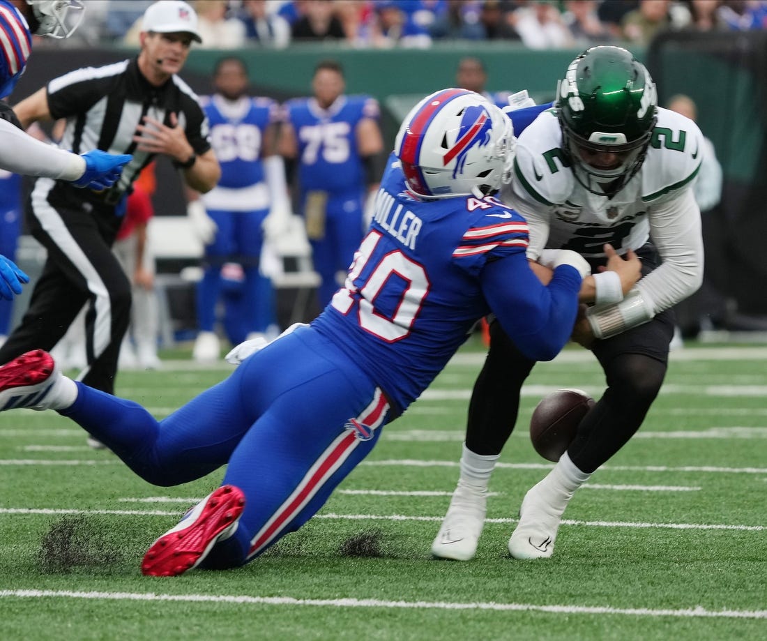 Miller makes presence felt during 1st 6 games with Bills