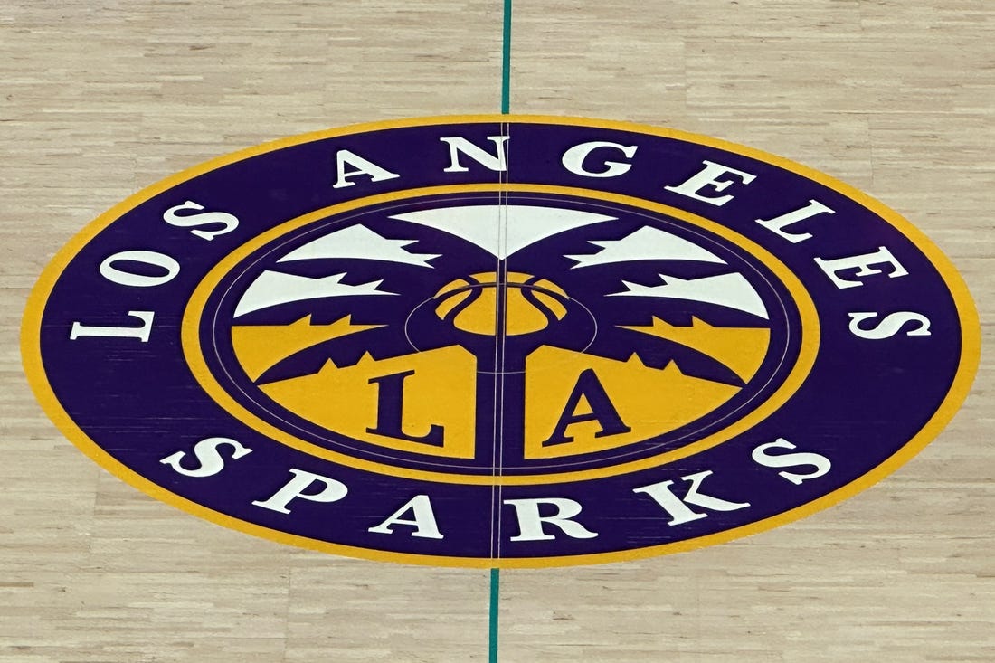 La Sparks Logo  Sparks logo, Wnba, Logo basketball