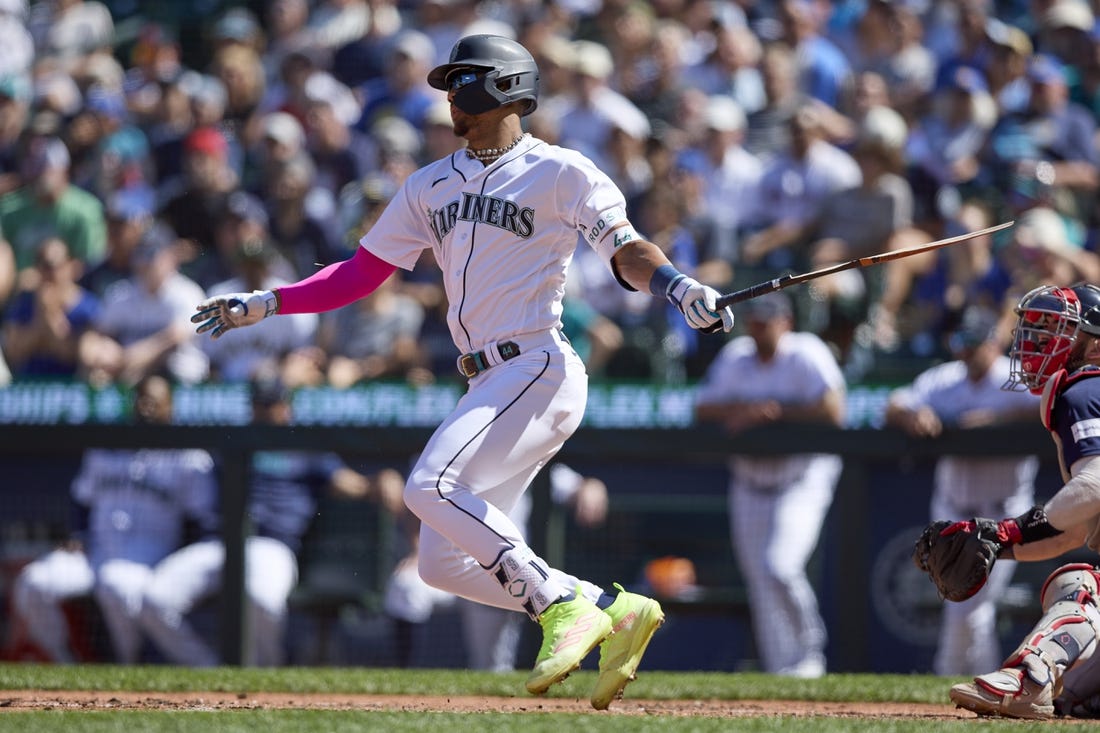 Watch: Julio Rodriguez's first MLB hit starts Mariners rally in comeback  win - Seattle Sports