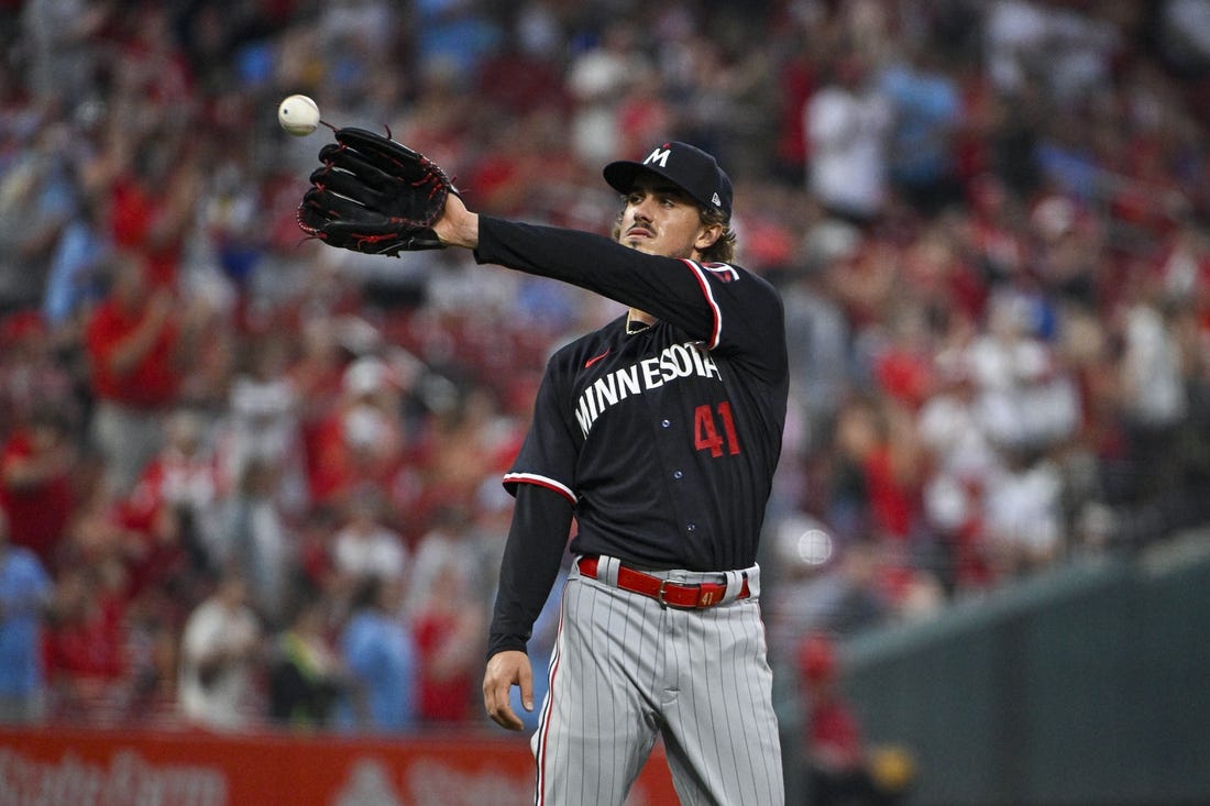 Twins' Joe Ryan in long sleeves so rivals can't read his muscles