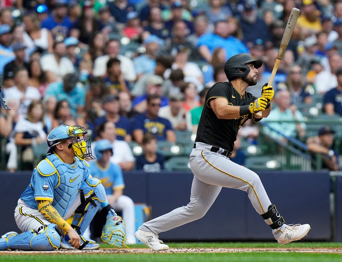 Alfonso Rivas, Bryan Reynolds have huge performances as Pirates beat  Brewers 8-4