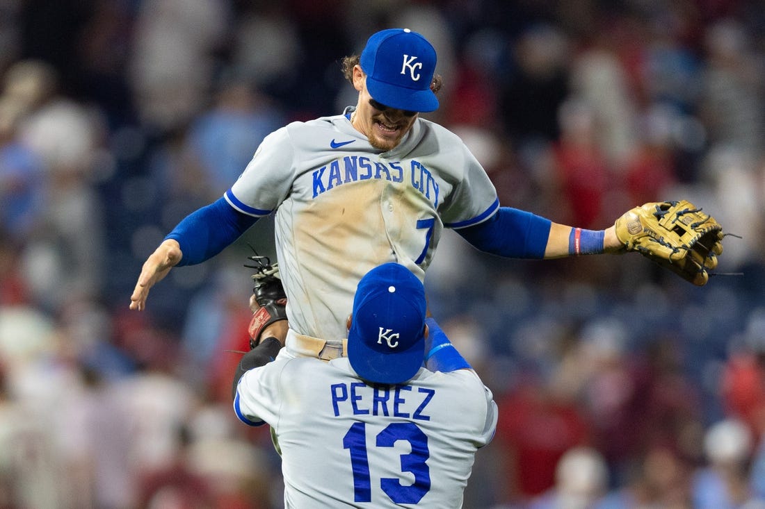Red-hot Royals face Phillies, eye eighth straight win