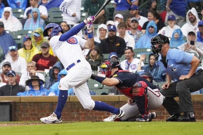 Cubs use explosive first inning to take down Braves