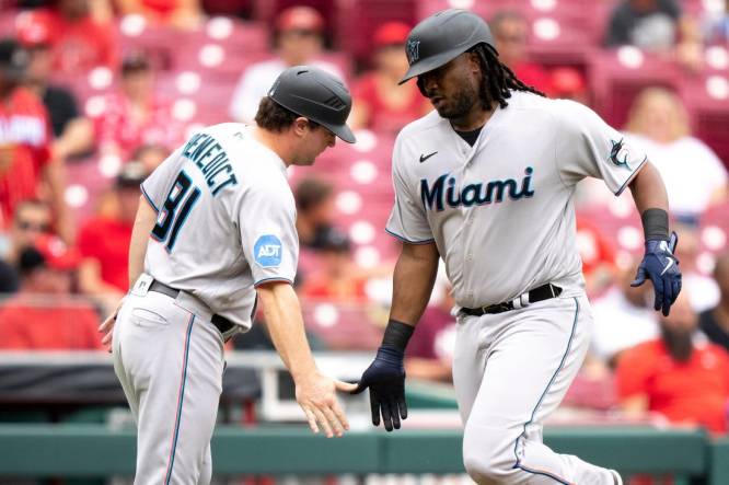 MLB Network - Josh Bell with the Miami Marlins