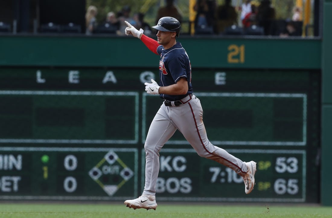 Matt Olson's 40th home run, 08/10/2023