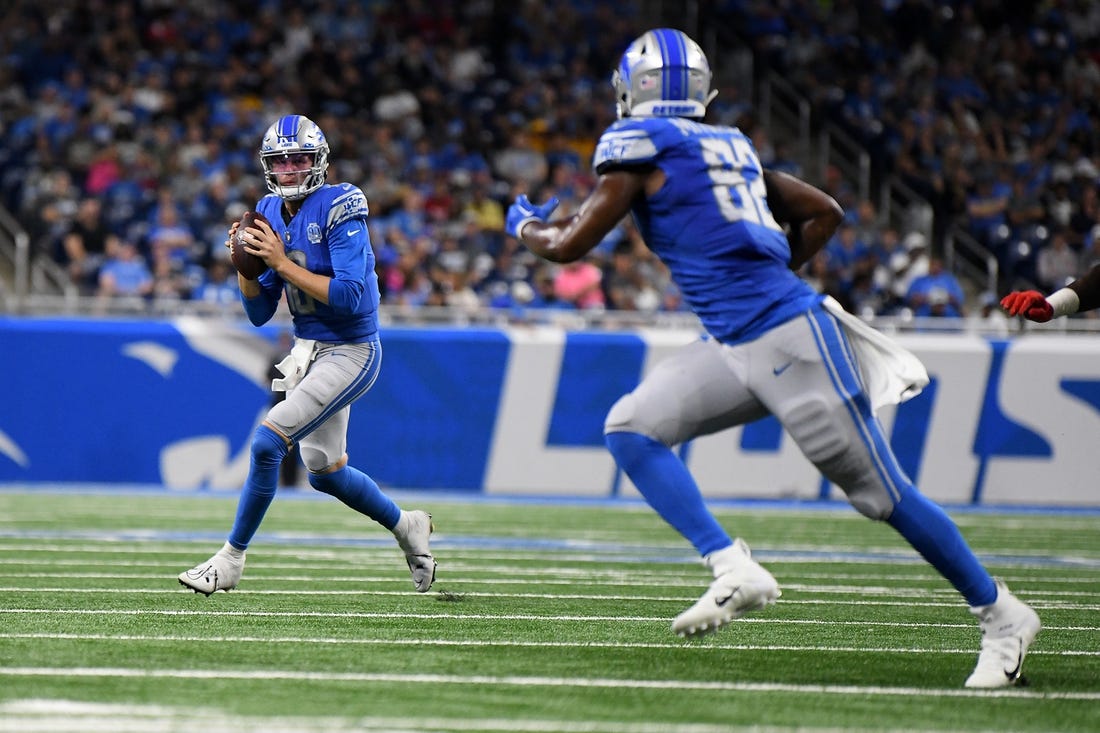 Lions beat Giants 21-16 on undrafted rookie Adrian Martinez's late QB sneak