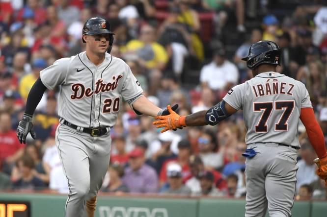 Kerry Carpenter's first multi-home run game powers Detroit Tigers