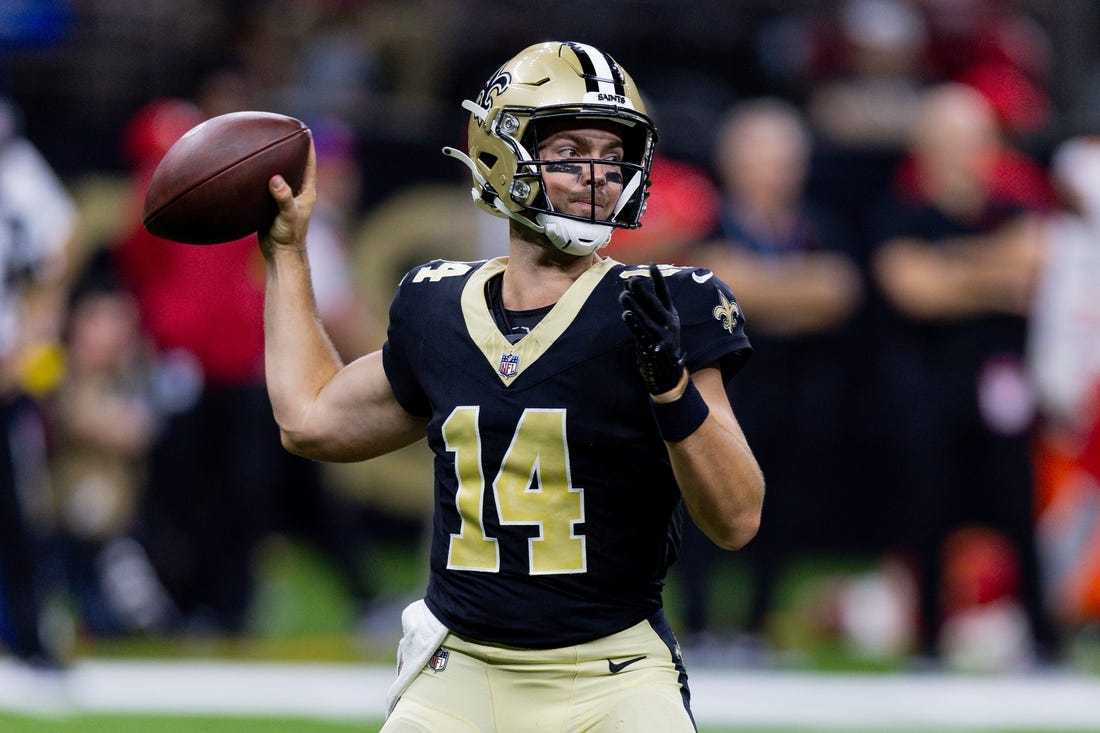 New Orleans, USA. August 13, 2023: New Orleans Saints quarterback