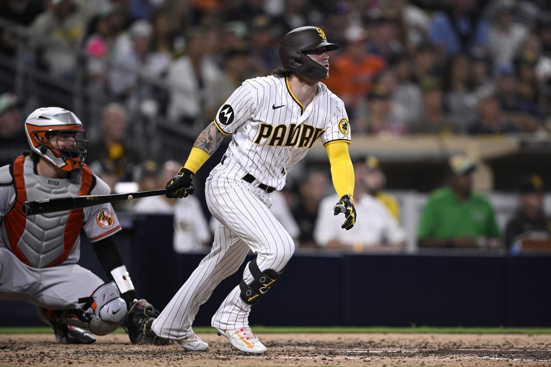 Sanchez hits a grand slam off struggling Flaherty as the Padres beat the  Orioles 10-3