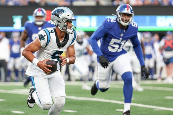 Carolina Panthers vs New York Giants - August 18, 2023