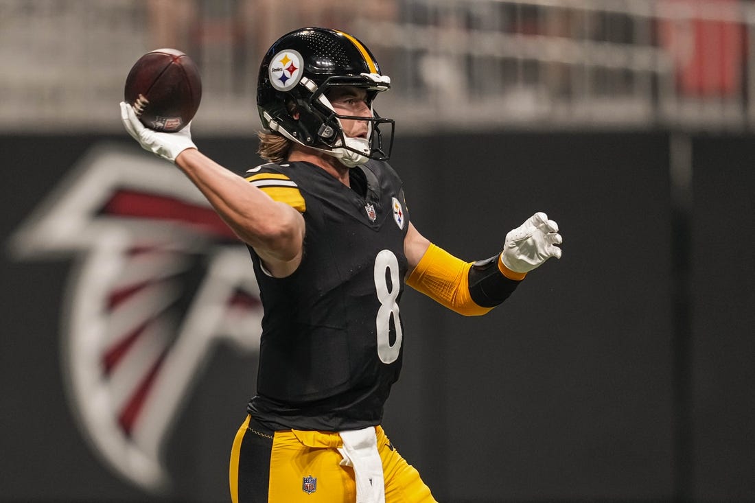 Steelers QB Kenny Pickett on his goals: 'The Super Bowl. That's it.'