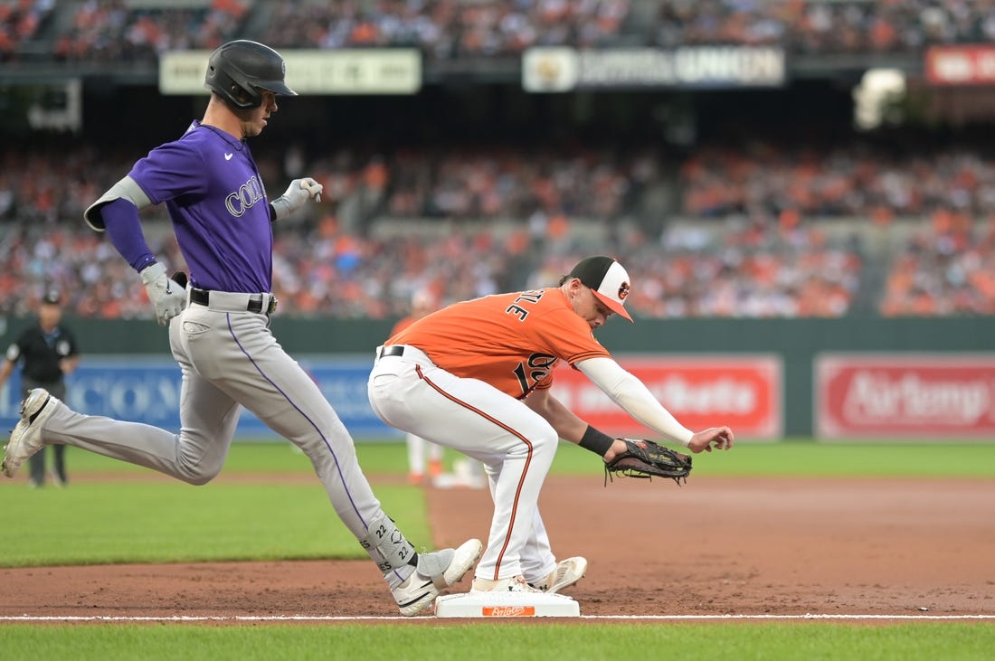 Orioles beat Rockies 5-4 to maintain 3-game lead in AL East. Rockies' skid  hits 6 games