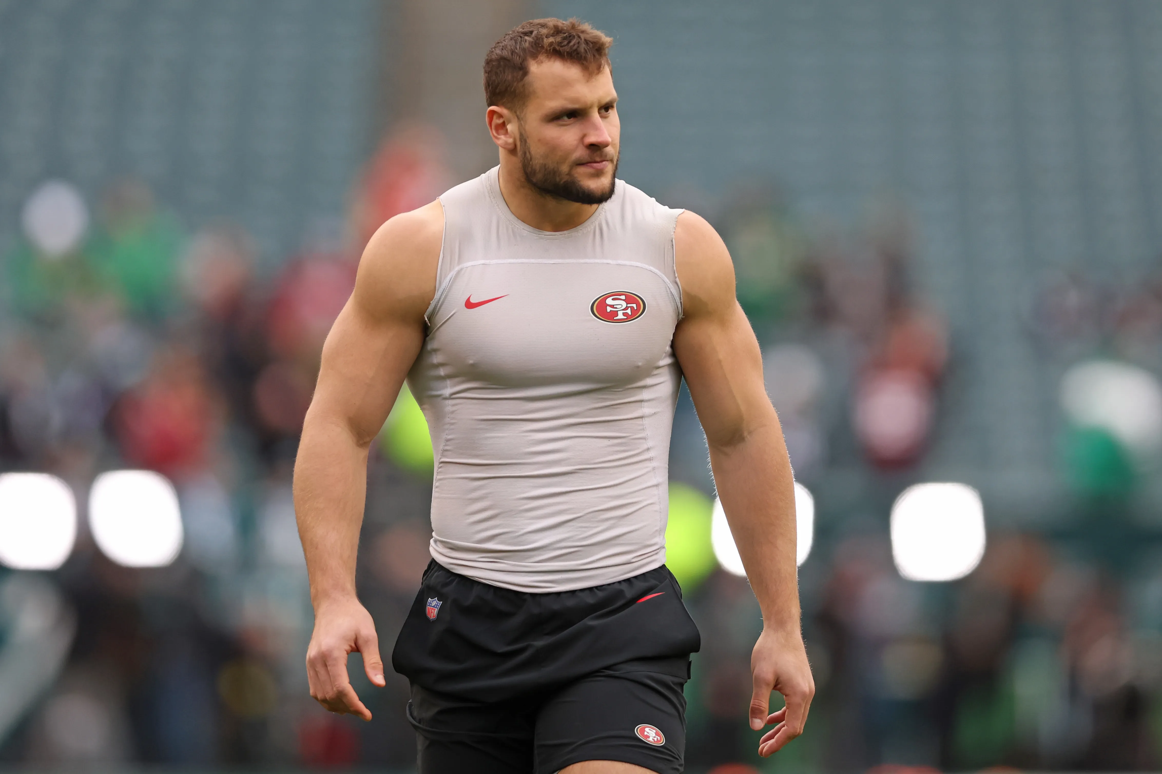 Nick Bosa sacks 'are coming' for 49ers, John Lynch confidently