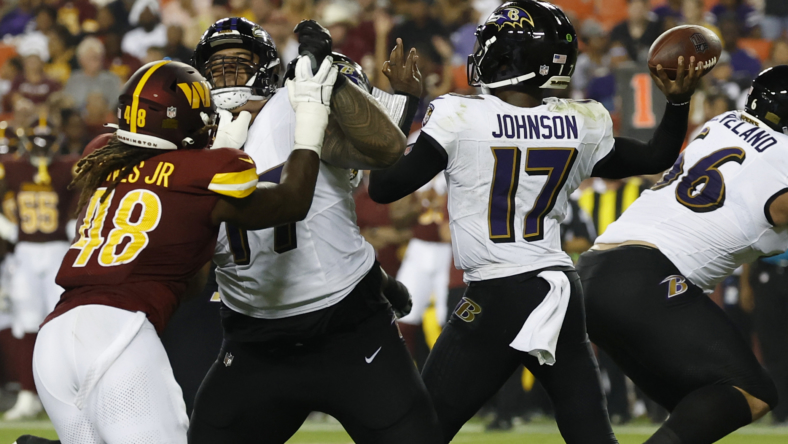 NFL: Preseason-Baltimore Ravens at Washington Commanders