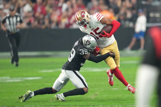 NFL: San Francisco 49ers at Las Vegas Raiders