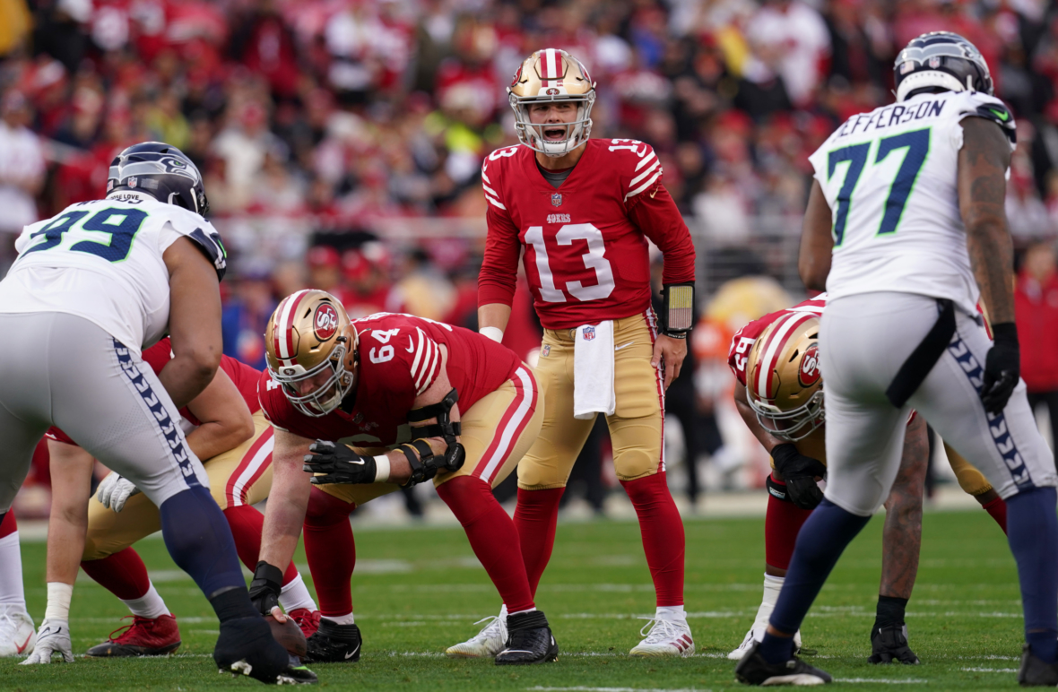 49ers QB Brock Purdy tops NFLPA's list of rising veteran stars for