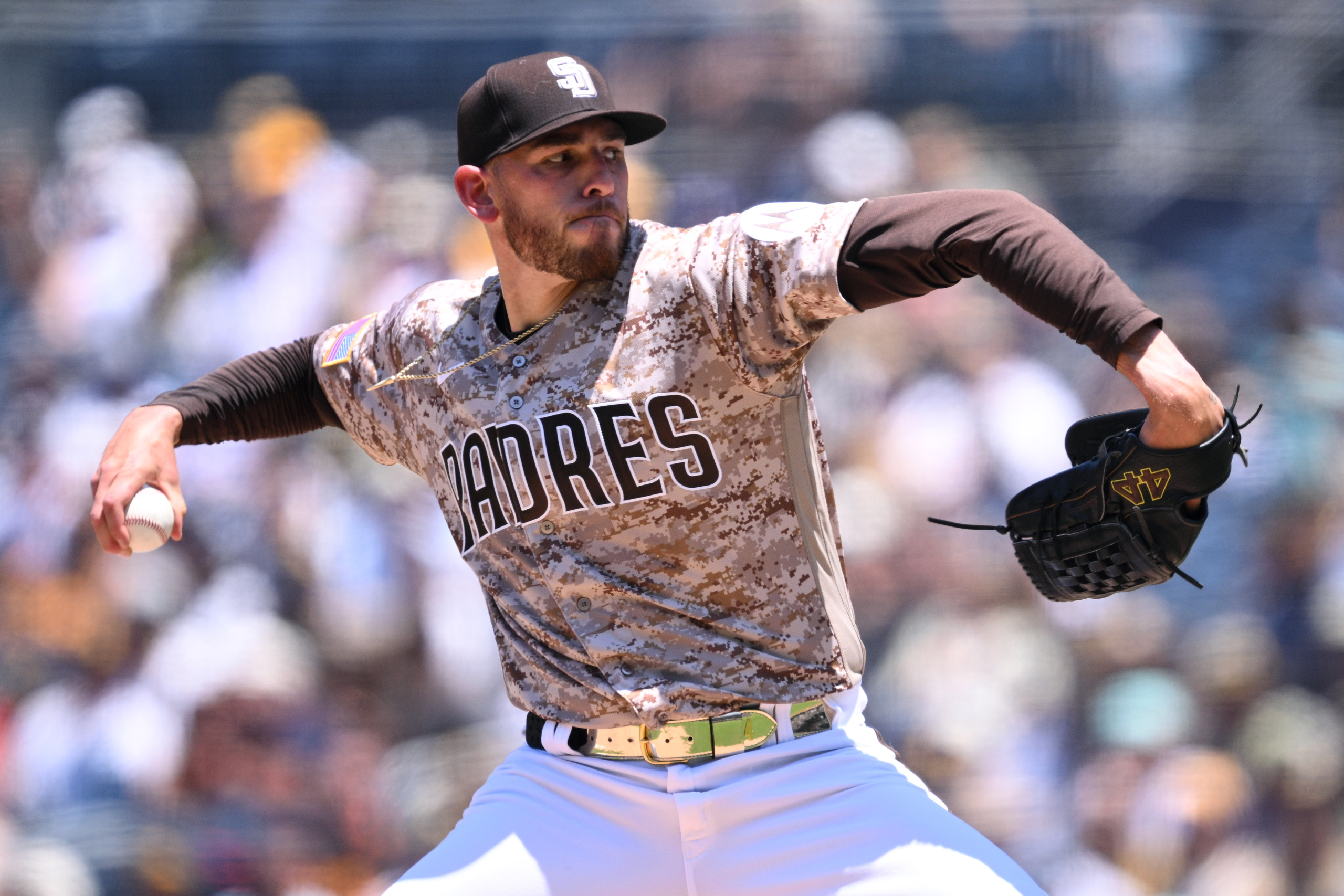 Padres RHP Joe Musgrove scratched, pitched with shoulder discomfort, Major  League Baseball