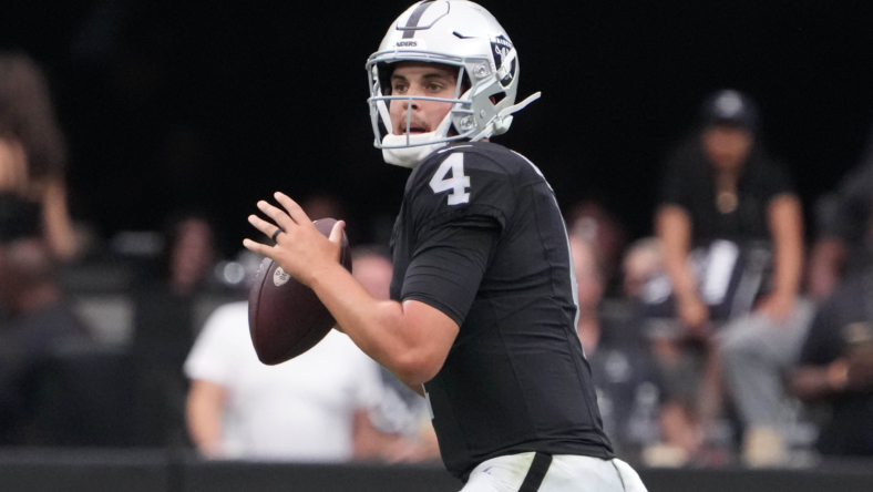 Raiders preseason: Comparing Aidan O'Connell's debut to other