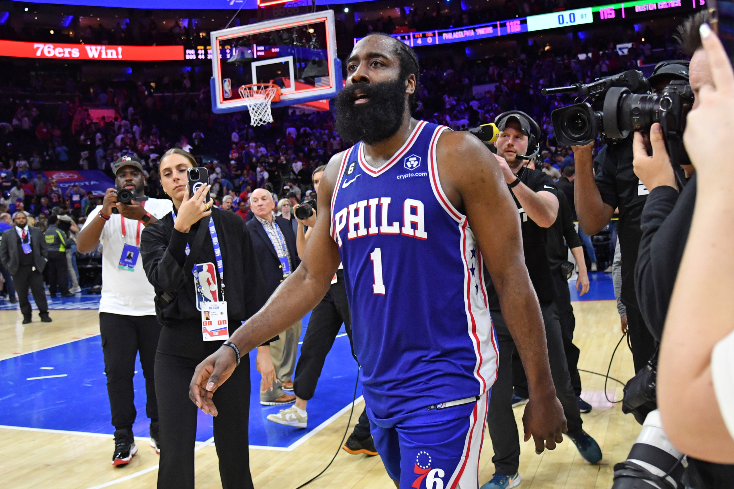 Is the 76ers' James Harden about to go play in China? - AS USA