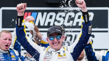 Michael McDowell, Front Row no longer NASCAR’s Cinderella after Indy win