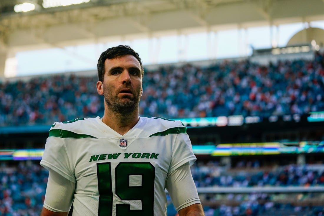 New York Jets' Joe Flacco to start as QB against Miami Dolphins on Sunday