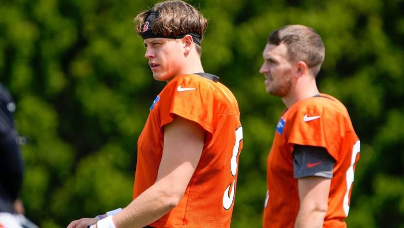 Cincinnati Bengals quarterback Joe Burrow returned to practice Wednesday, August 30, 2023 as the team prepares for the season opener against the Browns Burrow suffered a calf injury on July 27, has not participated in practice publicly, but did go through his normal pregame warmup before the Bengals' preseason opener against the Green Bay Packers on Aug. 11.