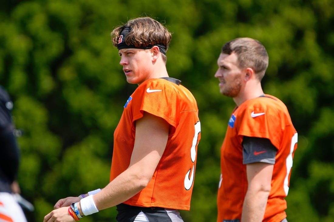 Cincinnati Bengals quarterback Joe Burrow returned to practice Wednesday, August 30, 2023 as the team prepares for the season opener against the Browns Burrow suffered a calf injury on July 27, has not participated in practice publicly, but did go through his normal pregame warmup before the Bengals' preseason opener against the Green Bay Packers on Aug. 11.