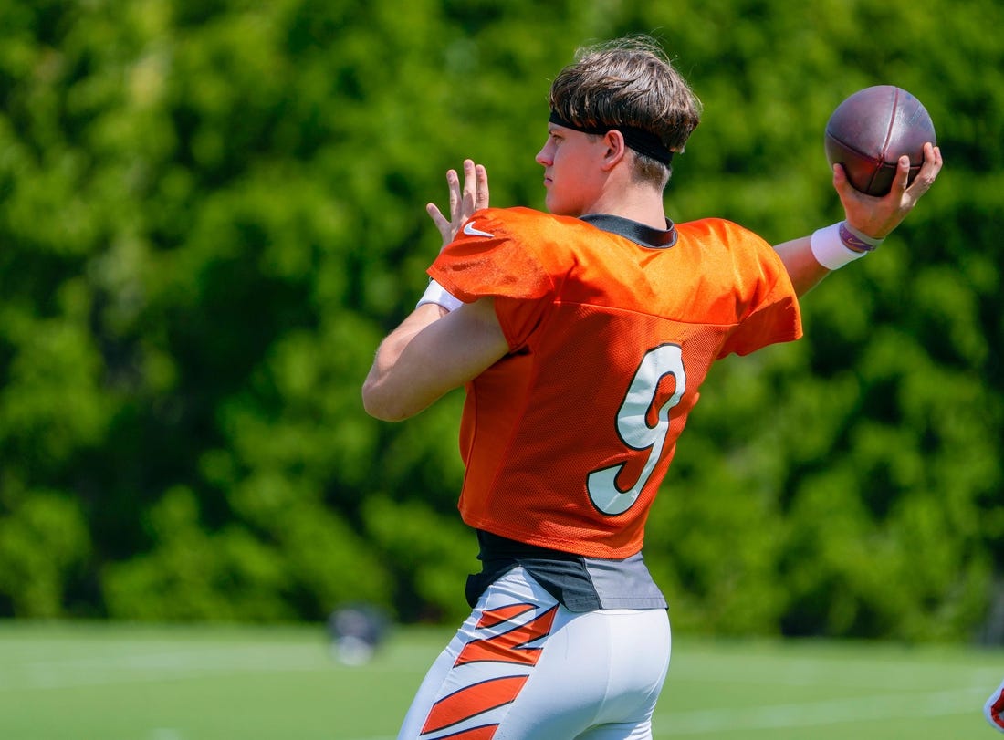 Cincinnati Bengals quarterback Joe Burrow returned to practice Wednesday, August 30, 2023 as the team prepares for the season opener against the Browns Burrow suffered a calf injury on July 27, has not participated in practice publicly, but did go through his normal pregame warmup before the Bengals' preseason opener against the Green Bay Packers on Aug. 11.