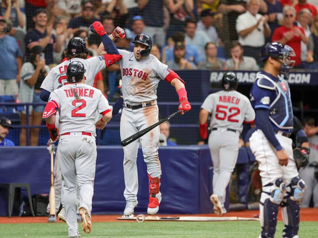 Triston Casas knocks in 4 as the Red Sox end a 13-game skid at Tropicana  Field with win over Rays - The San Diego Union-Tribune