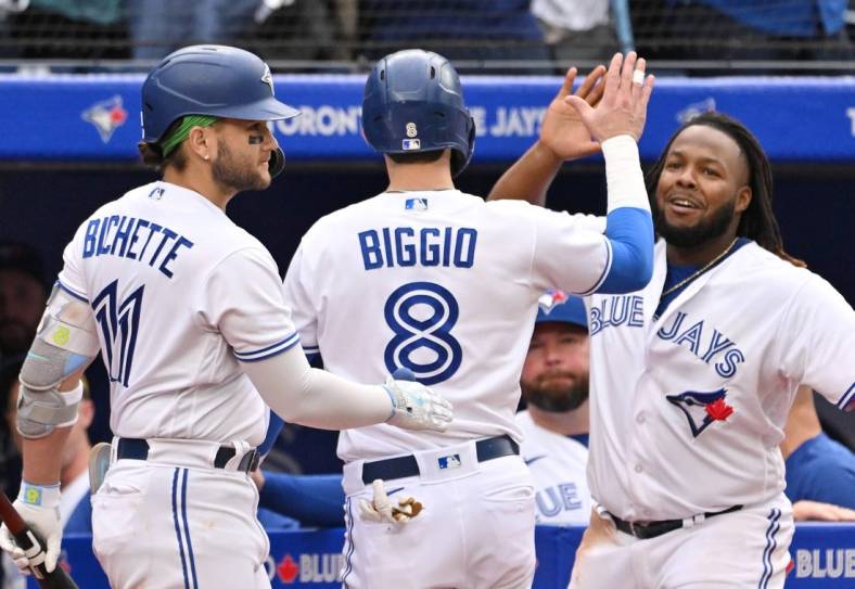 Cavan Biggio joins Vlad Jr. in Toronto lineup - The Boston Globe