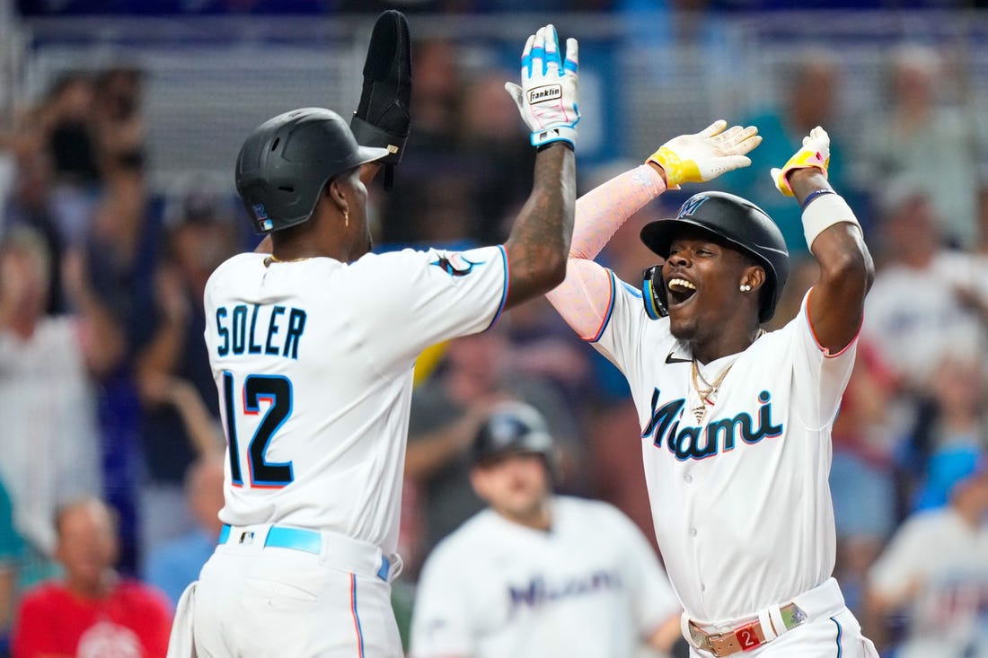 Jazz Chisholm Jr. injures foot in Miami Marlins' loss to