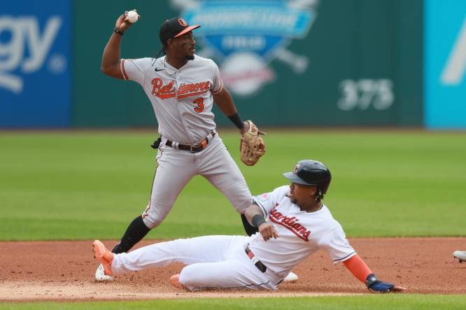 April 24, 2022: Baltimore Orioles shortstop Jorge Mateo (3) during a MLB  baseball game between the