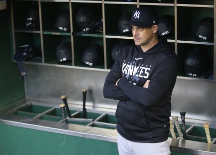 New York Yankees manager Aaron Boone