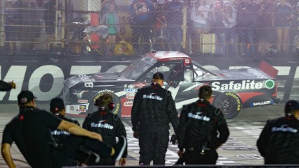 NASCAR Truck Series playoff upended one lap at a time at Bristol