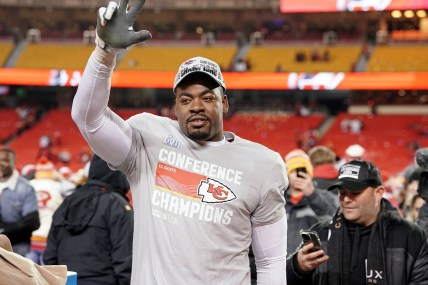 Kansas City Chiefs DT Chris Jones In Attendance Vs Lions: