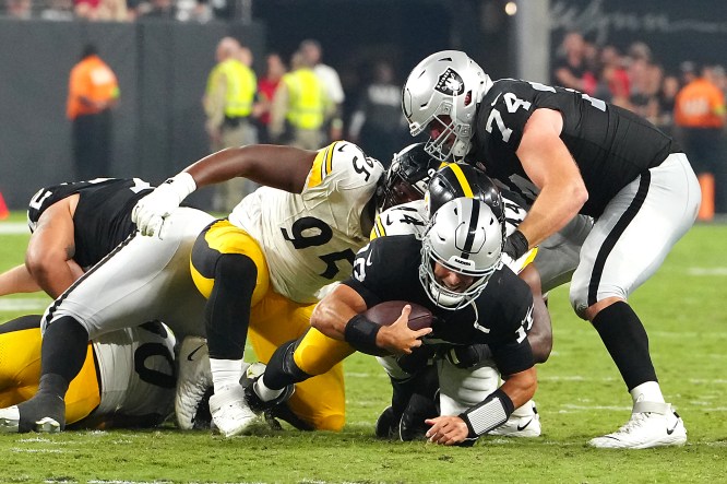 Las Vegas Raiders vs. Pittsburgh Steelers: Area of Concern