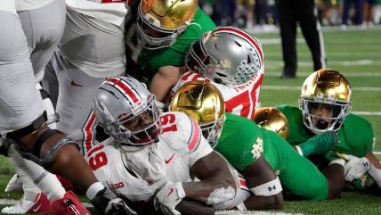 Buckeyes win thriller over Notre Dame