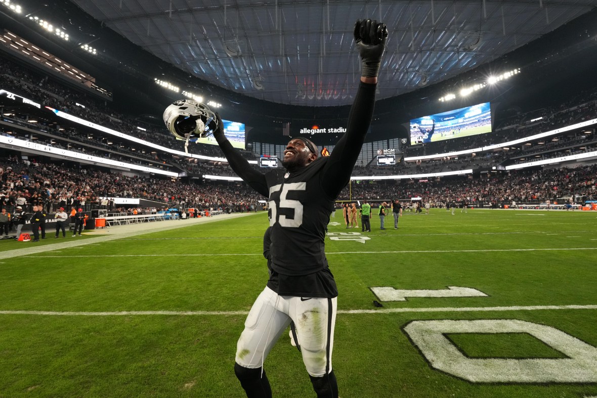 Chandler Jones likely out when the Las Vegas Raiders open their