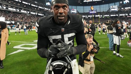 Chandler Jones claims he’s done with Las Vegas Raiders in wild social media tirade