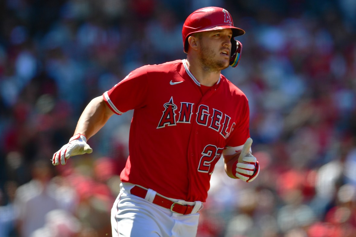 los angeles angels, mike trout