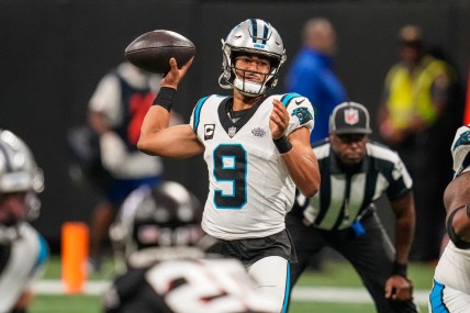 WATCH: Carolina Panthers top overall pick Bryce Young scores first touchdown in NFL
